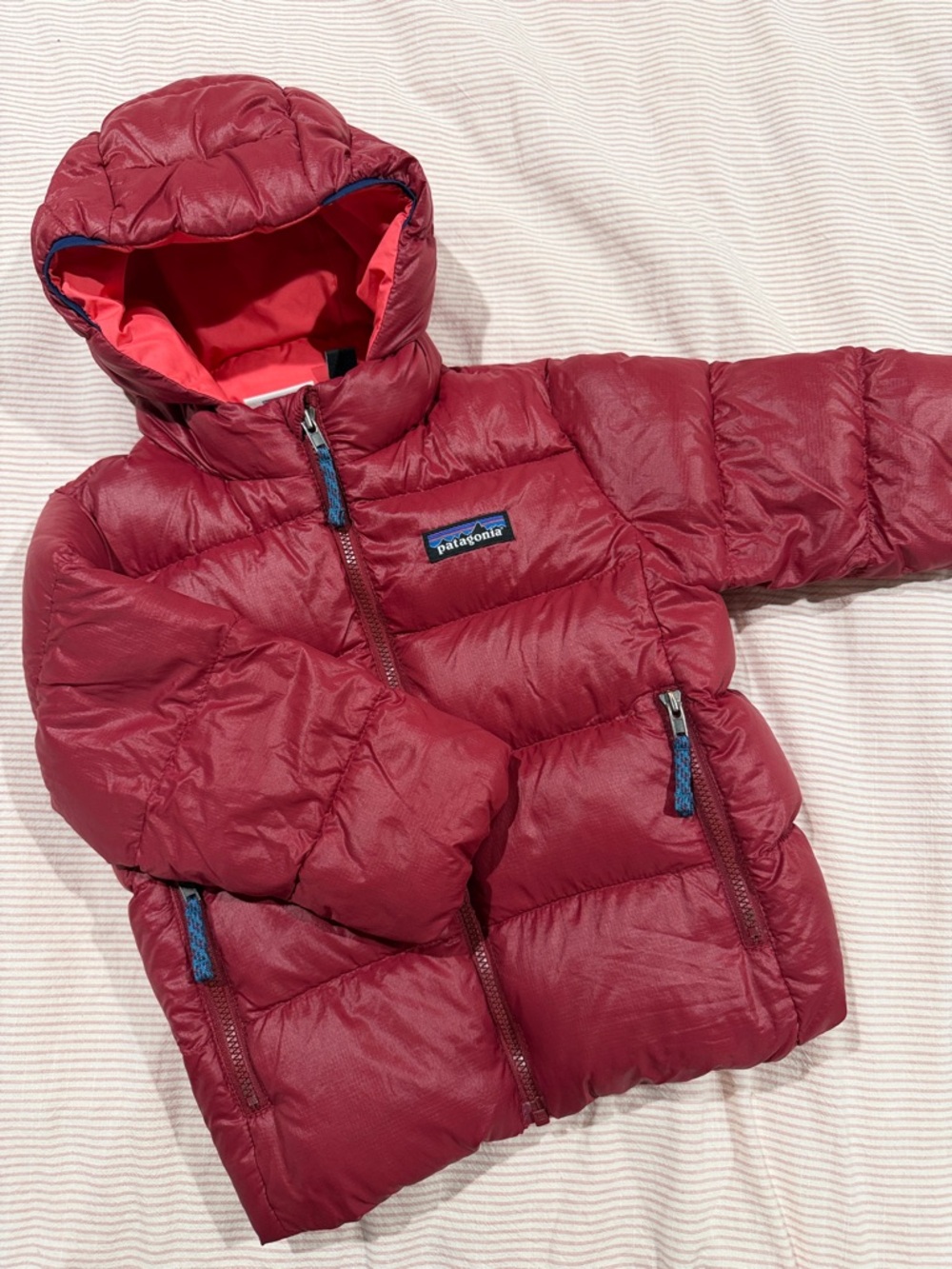Patagonia Baby Hi-Loft Down Sweater Hoodie